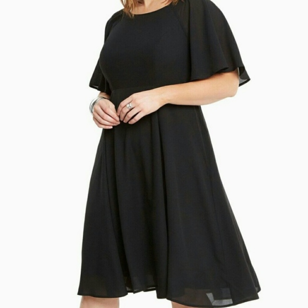 Torrid black dress size 18